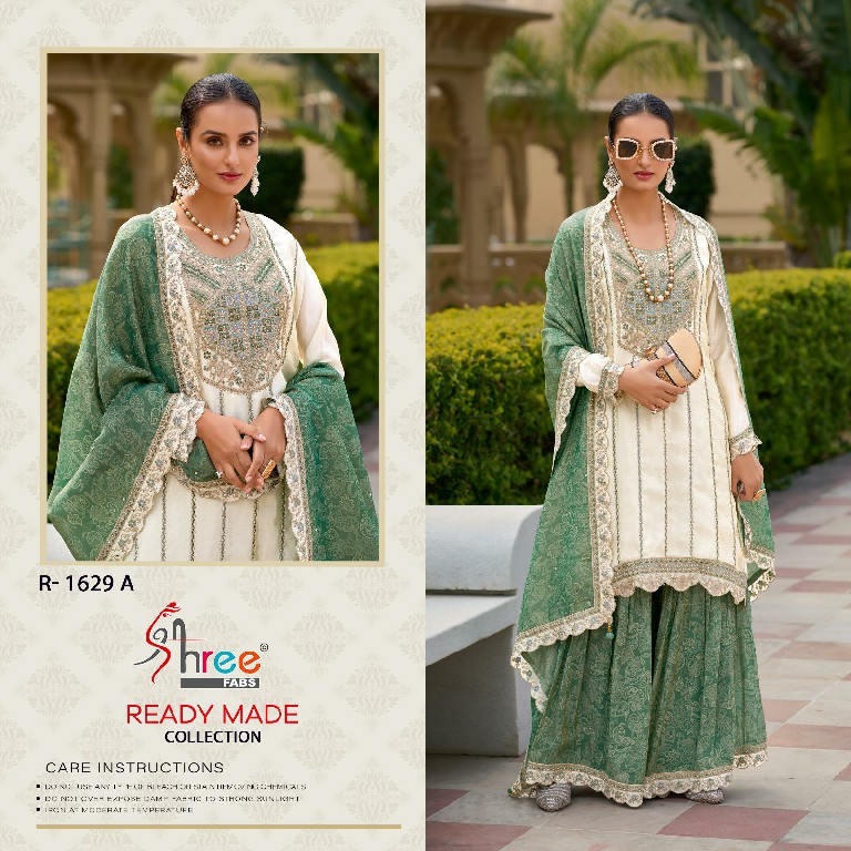 Shree Fabs R-1629 Wholesale Readymade Indian Pakistani Concept Suits