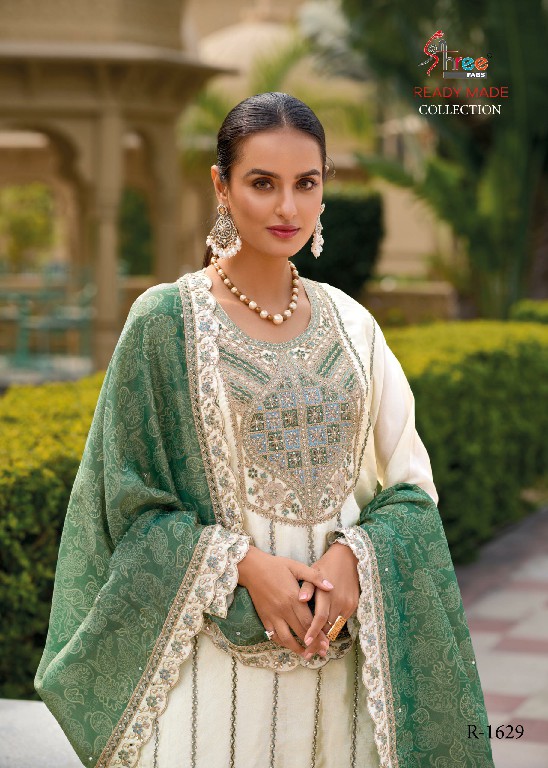 Shree Fabs R-1629 Wholesale Readymade Indian Pakistani Concept Suits