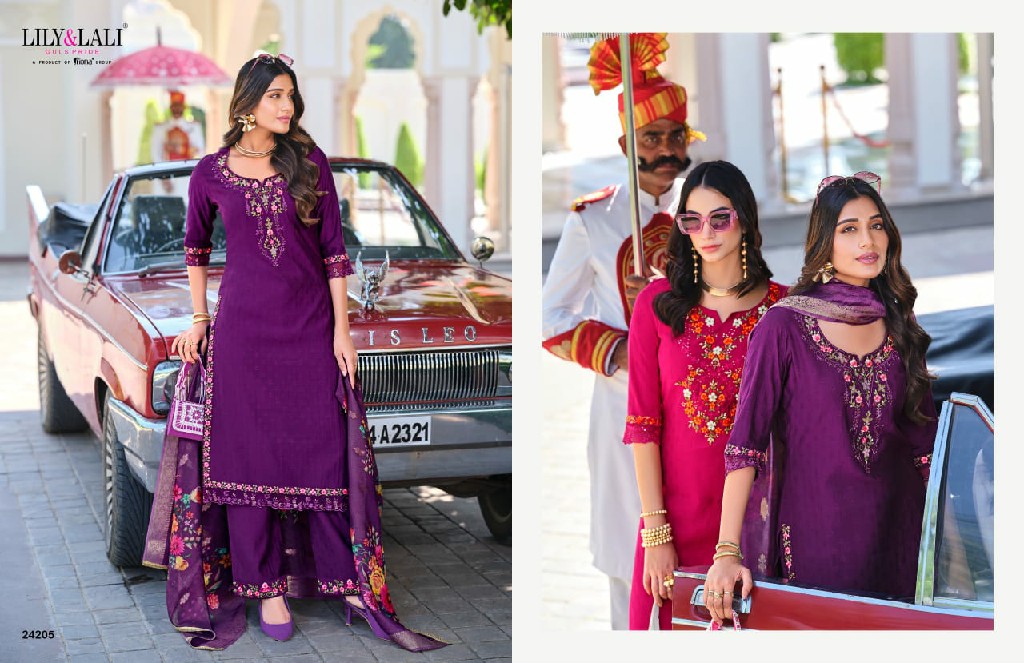 Lily And Lali Rubab Vol-2 Wholesale Handwork Tops With Pant And Dupatta