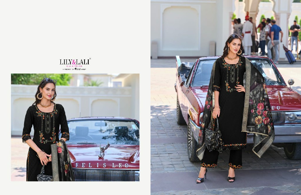 Lily And Lali Rubab Vol-2 Wholesale Handwork Tops With Pant And Dupatta