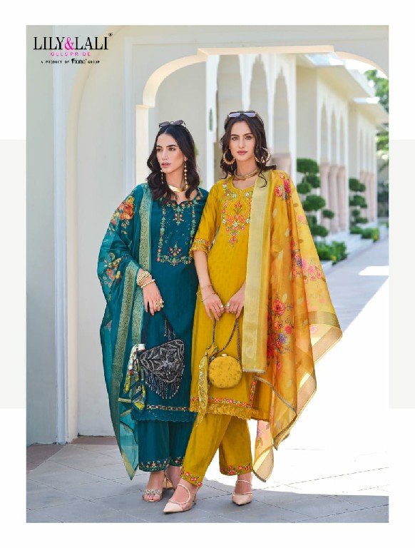 Lily And Lali Rubab Vol-2 Wholesale Handwork Tops With Pant And Dupatta