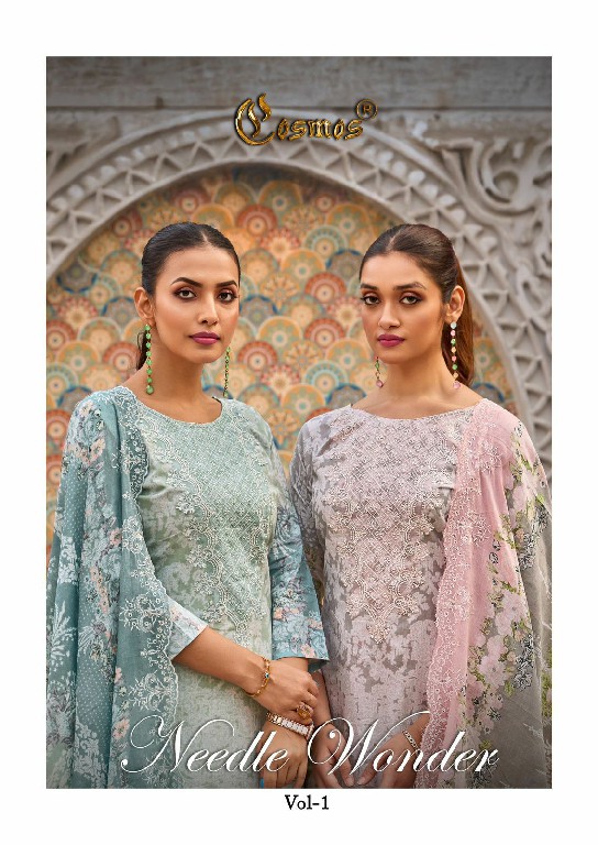 Cosmos Needle Wonder Vol-1 Wholesale Lawn Cotton Pakistani Concept Suits