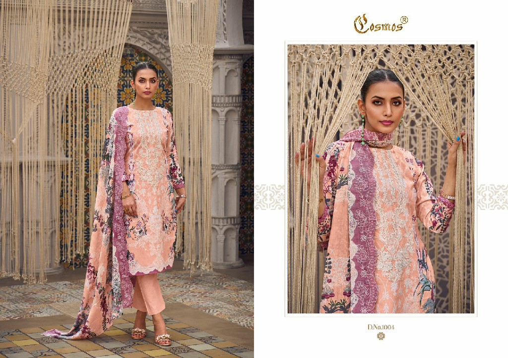 Cosmos Needle Wonder Vol-1 Wholesale Lawn Cotton Pakistani Concept Suits