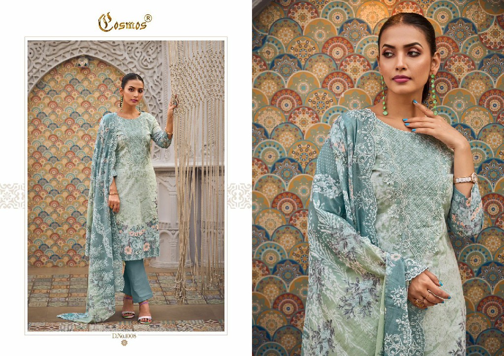 Cosmos Needle Wonder Vol-1 Wholesale Lawn Cotton Pakistani Concept Suits