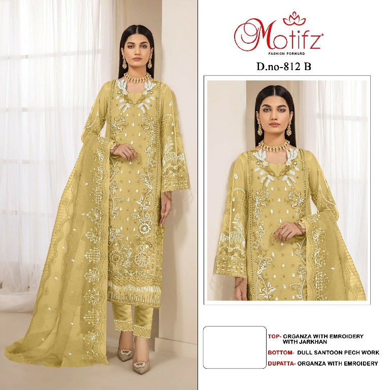 Motifz D.no 812 Wholesale Indian Pakistani Concept Salwar Suits