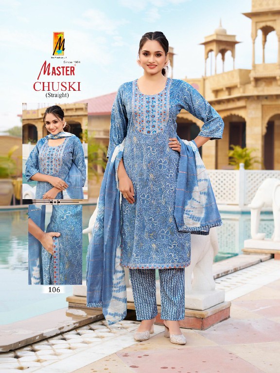 Master Chuski Wholesale Straight Cut Top With Pant And Dupatta