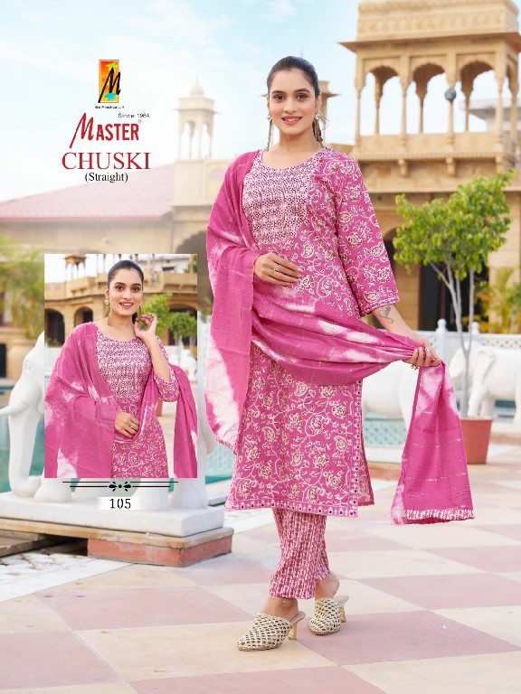 Master Chuski Wholesale Straight Cut Top With Pant And Dupatta