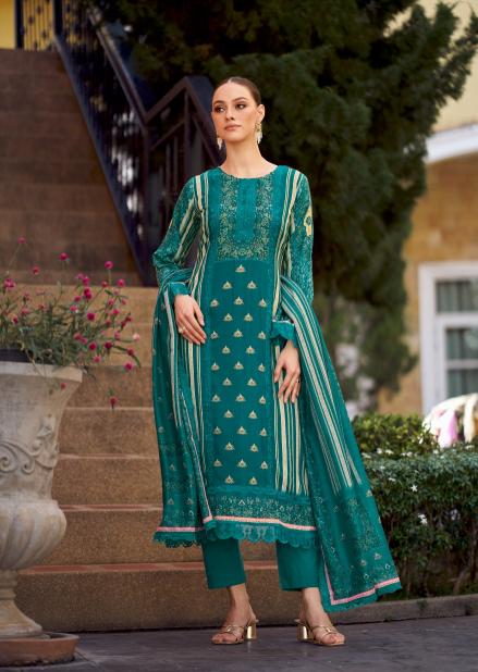 the hermitage bagh vol 2 jam satin classy look fancy salwar kameez