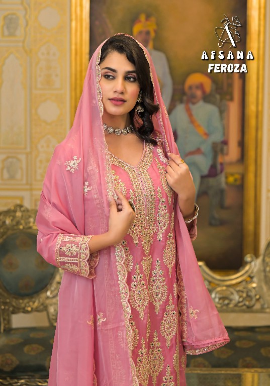 Afsana Feroza Wholesale Readymade Pakistani Concept Salwar Suits Combo