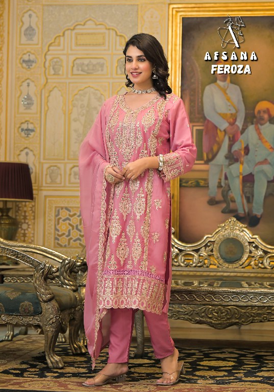 Afsana Feroza Wholesale Readymade Pakistani Concept Salwar Suits Combo