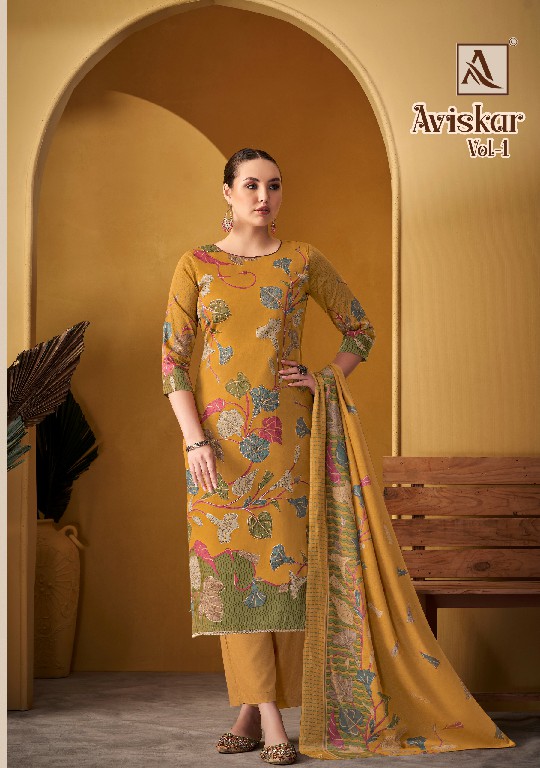 Alok Aviskar Vol-1 Wholesale Pure Zam Designer With Handwork Salwar Suits