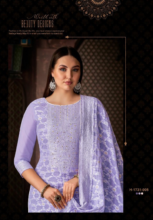 Alok Kasida Wholesale Pure Hand Weave Jacquard Designer With Hand Work Dress Material