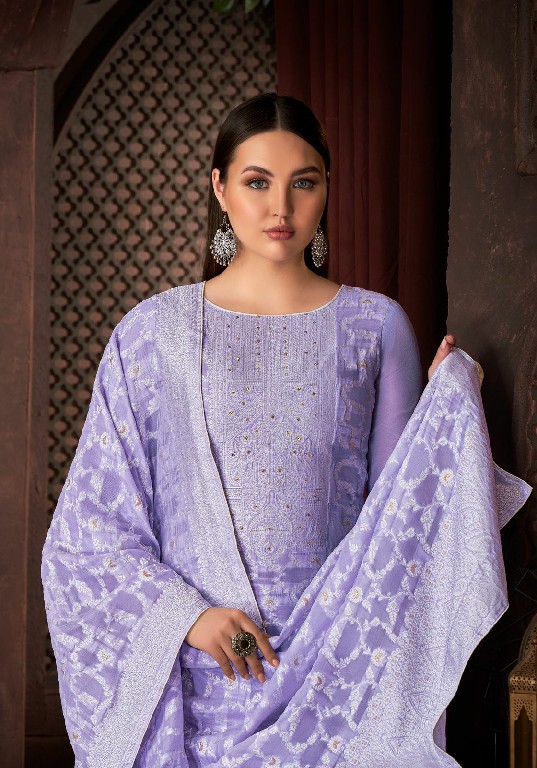 Alok Kasida Wholesale Pure Hand Weave Jacquard Designer With Hand Work Dress Material