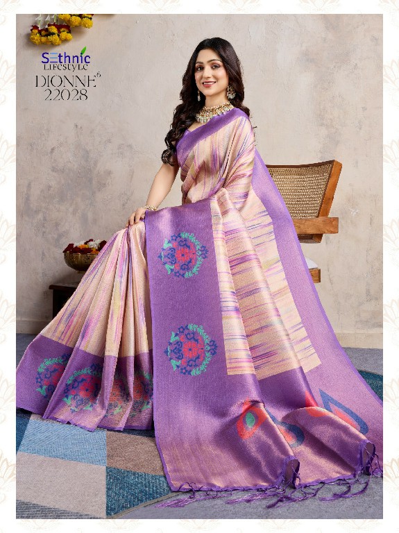 dionne vol 6 by sethnic lifestyle banarasi silk 22028-22031 uniform wear fancy sarees