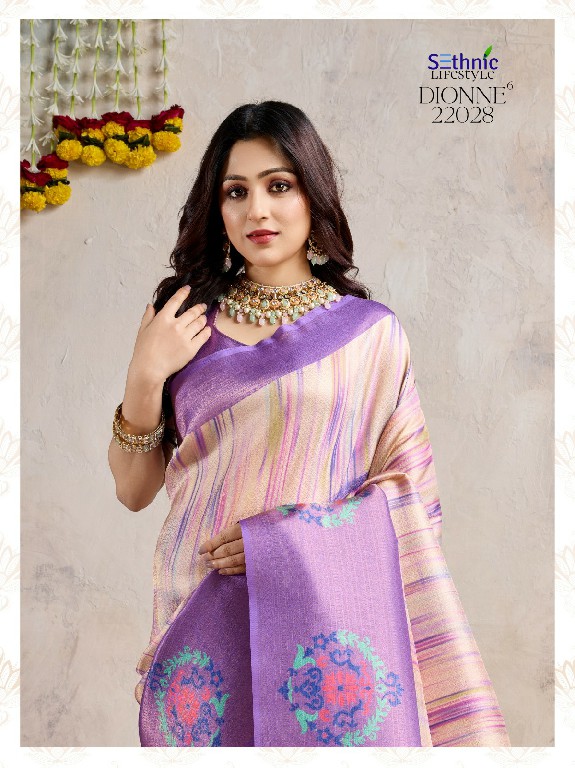 dionne vol 6 by sethnic lifestyle banarasi silk 22028-22031 uniform wear fancy sarees