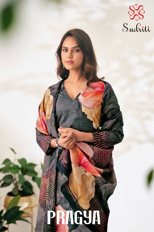 Sudriti Pragya Wholesale Pure Cotton Lawn With Embroidery Salwar Suits