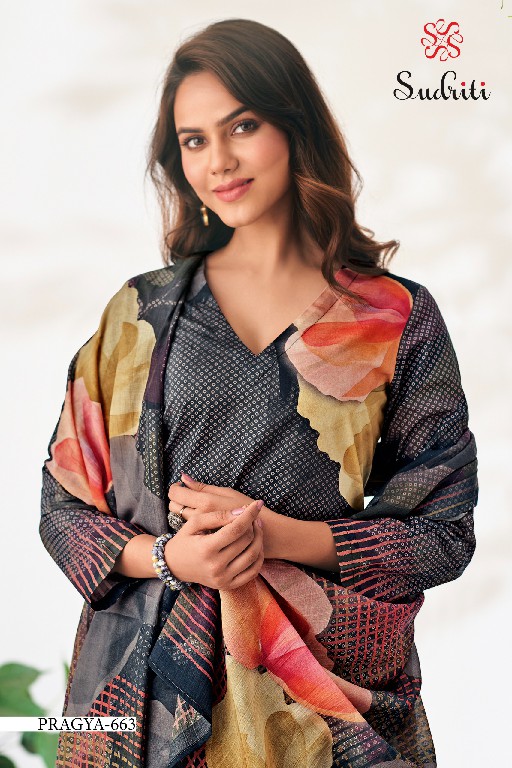Sudriti Pragya Wholesale Pure Cotton Lawn With Embroidery Salwar Suits