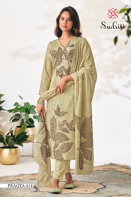 Sudriti Pragya Wholesale Pure Cotton Lawn With Embroidery Salwar Suits