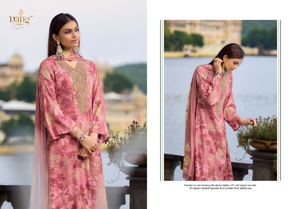 Rang Fashion Taniska Vol-2 Wholesale Pure Viscose Muslin Casual Salwar Suits