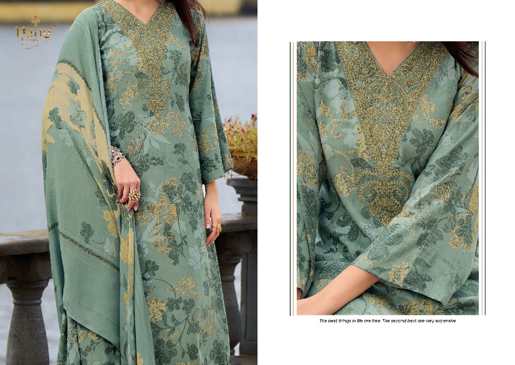 Rang Fashion Taniska Vol-2 Wholesale Pure Viscose Muslin Casual Salwar Suits