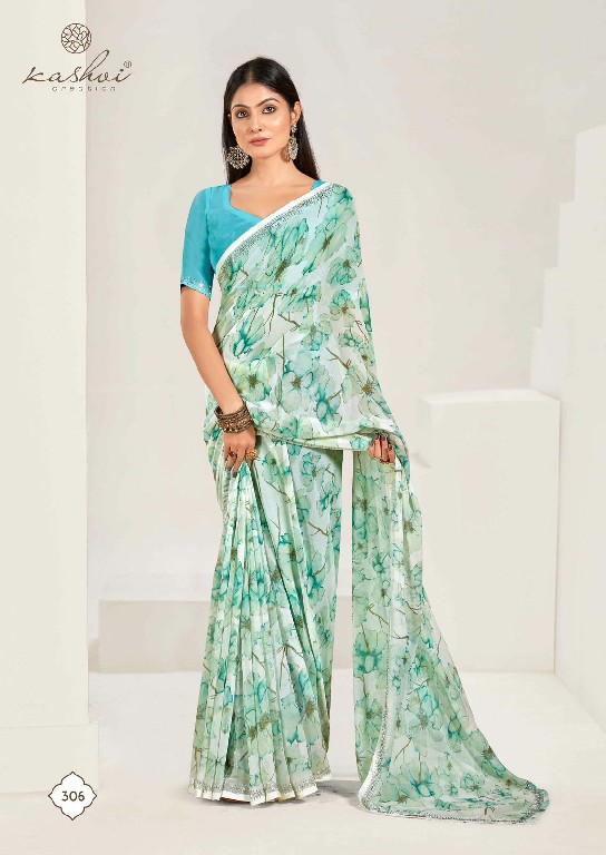Kashvi Vaishanavi Vol-3 Wholesale Georgette With Swarovski Work Sarees