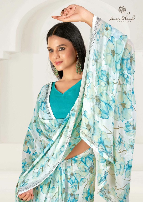 Kashvi Vaishanavi Vol-3 Wholesale Georgette With Swarovski Work Sarees