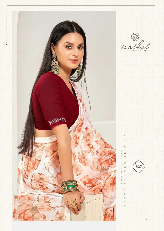 Kashvi Vaishanavi Vol-3 Wholesale Georgette With Swarovski Work Sarees