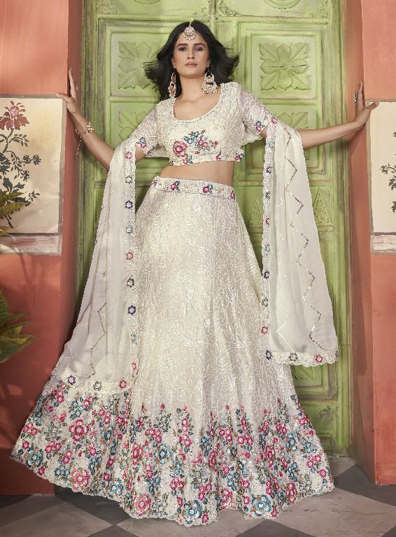 Anjani Art Aangan Vol-2 D.no 1079 To 1084 Wholesale Designer Lehengas Collection