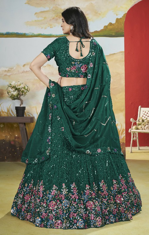 Anjani Art Aangan Vol-2 D.no 1079 To 1084 Wholesale Designer Lehengas Collection