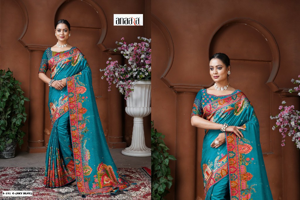 Anaara By Tathastu 191A to 191D 192A to 192D And 194A to 194D Series Designer Sarees