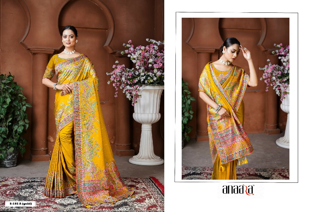 Anaara By Tathastu 191A to 191D 192A to 192D And 194A to 194D Series Designer Sarees