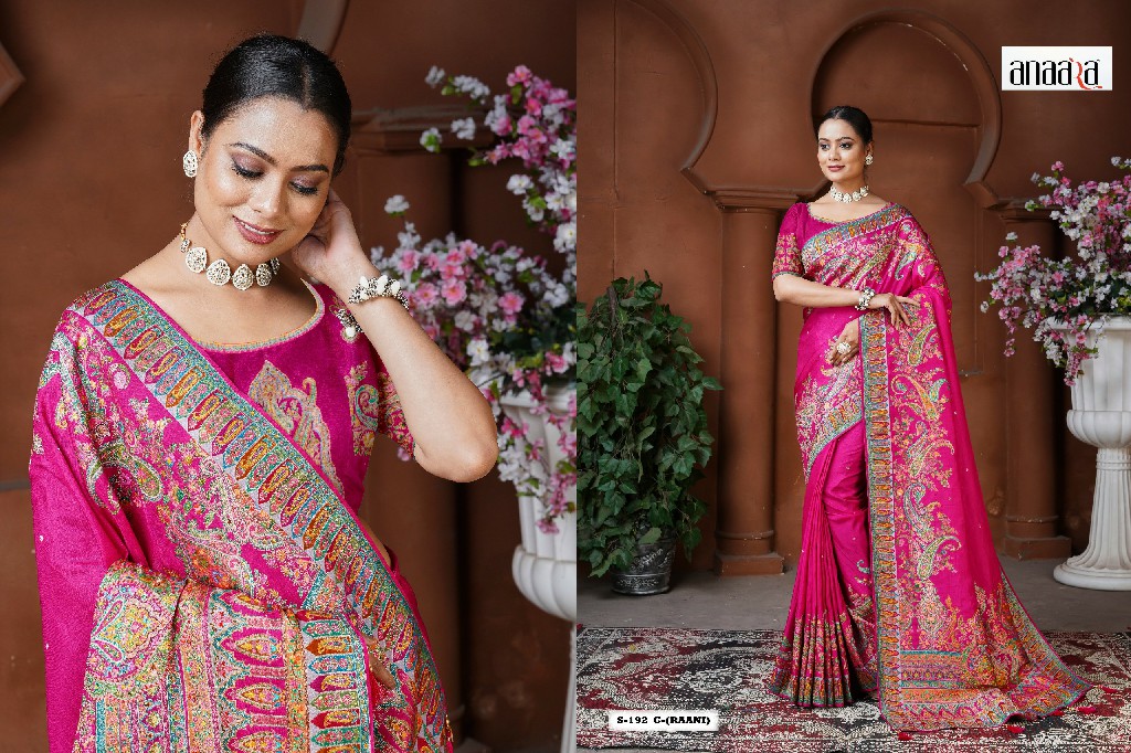 Anaara By Tathastu 191A to 191D 192A to 192D And 194A to 194D Series Designer Sarees
