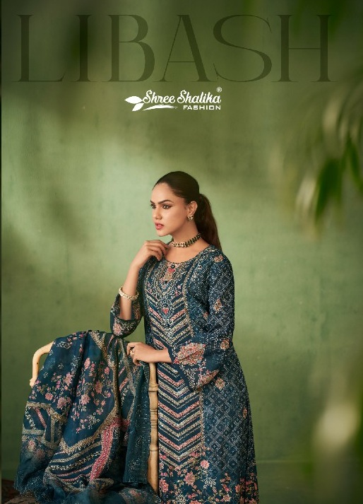 Shree Shalika Libash Wholesale Cotton Lawn With Embroidery Salwar Suits