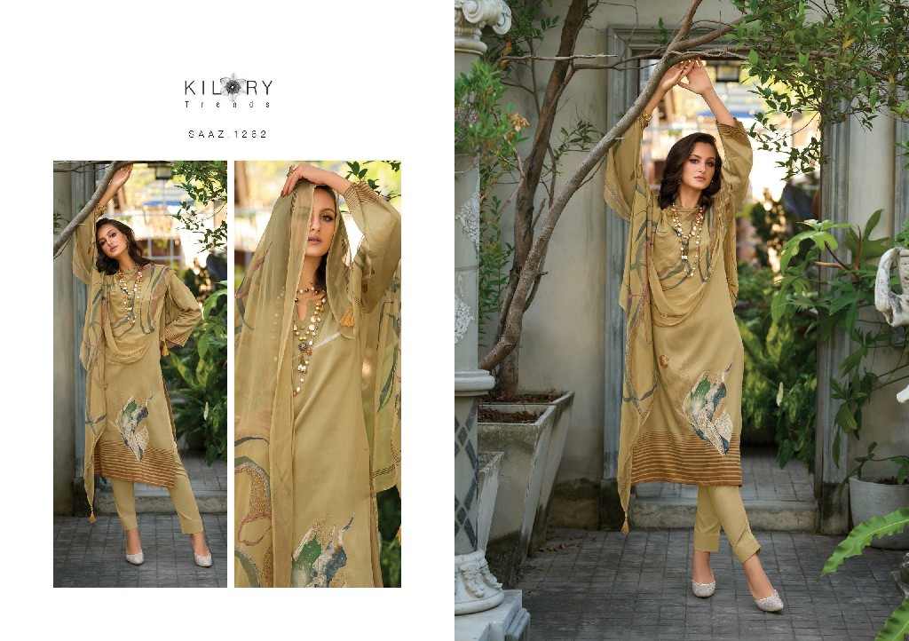 Kilory Saaz Wholesale Pure Jamm Cotton With Fancy Handwork Salwar Suits