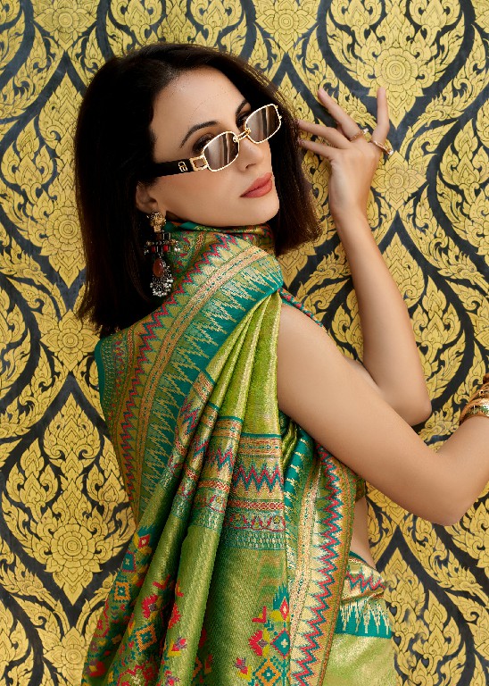 Rajpath Rajmata Wholesale Tissue Silk Ethnic Sarees