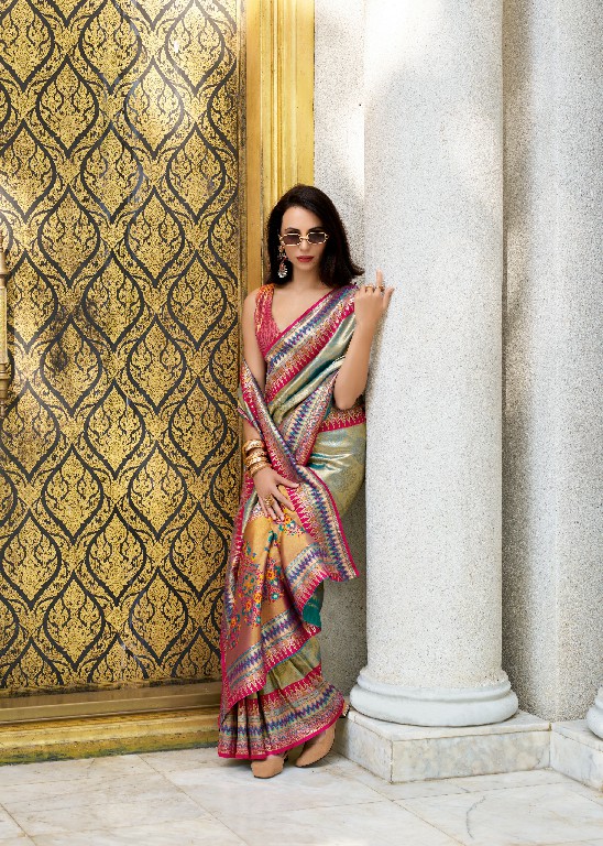 Rajpath Rajmata Wholesale Tissue Silk Ethnic Sarees