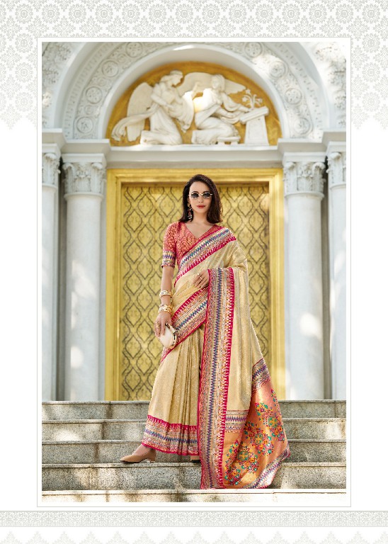 Rajpath Rajmata Wholesale Tissue Silk Ethnic Sarees