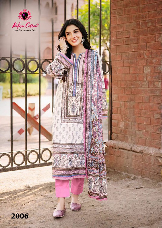 Nafisa Saniya Karachi Suits Vol-2 Wholesale Printed Dress Material