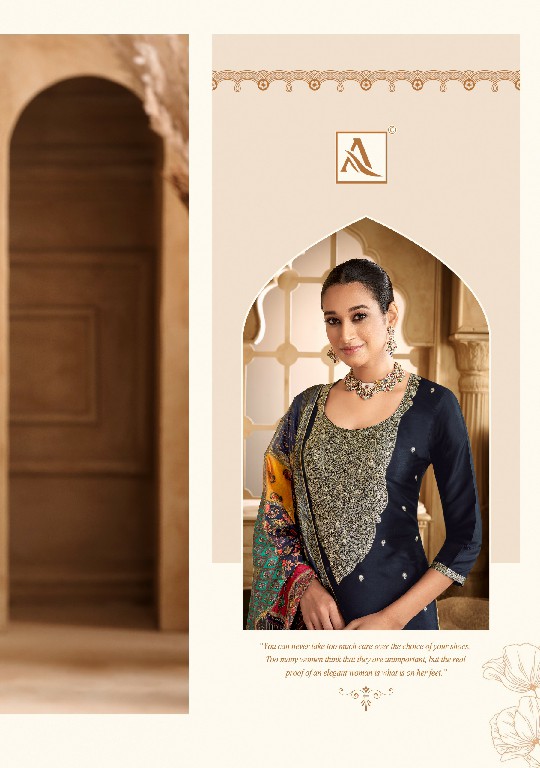 ALOK SUIT FALSAFAA VOL 16 ELEGANT HANDWORK DRESS MATERIAL