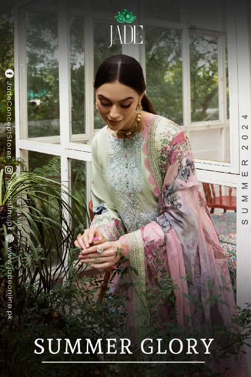 Jade Summer Glory Wholesale Pakistani Suits