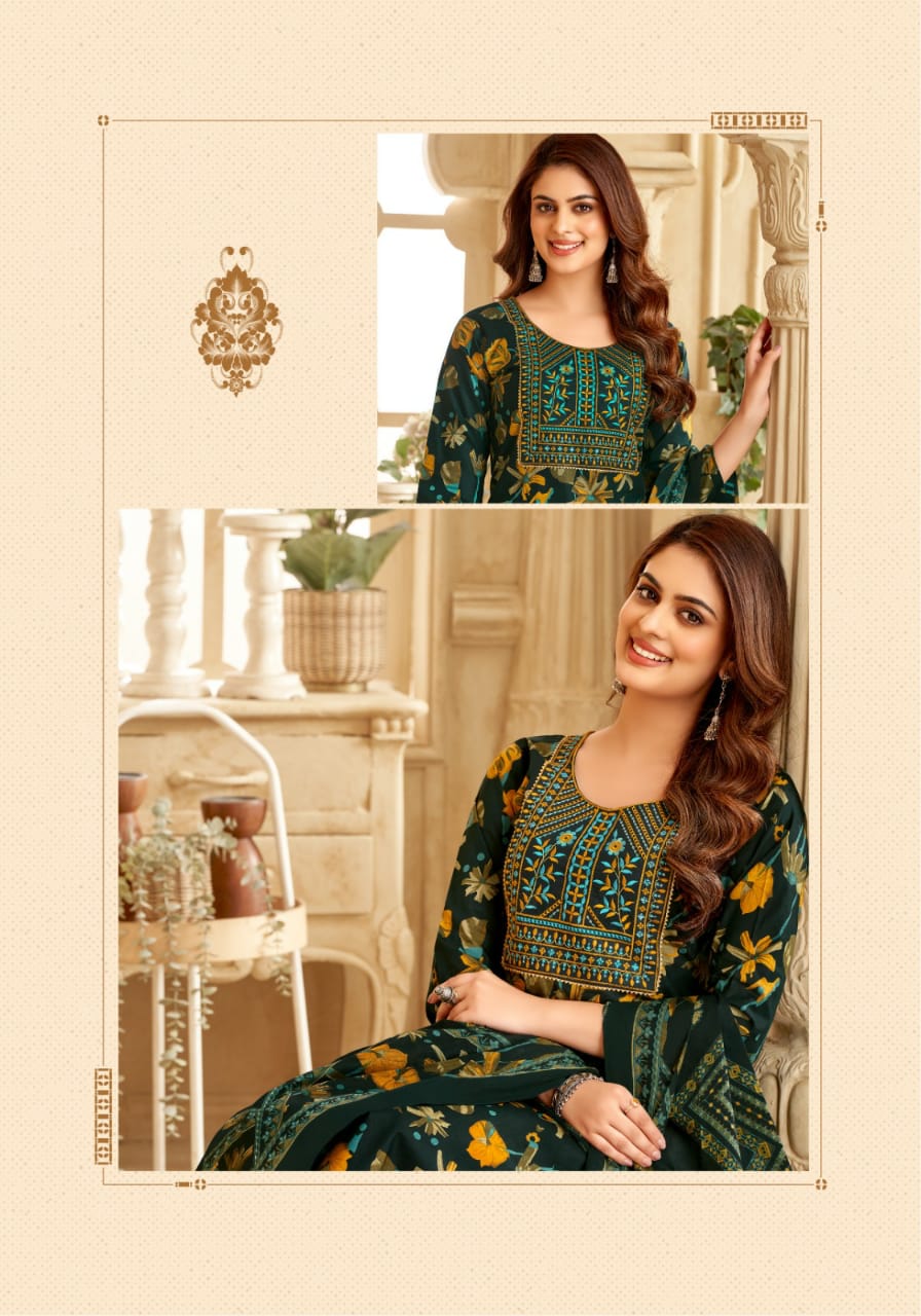 Mayur Amishi Vol-1 Wholesale Pure Cotton With Embroidery Readymade Cotton Suits