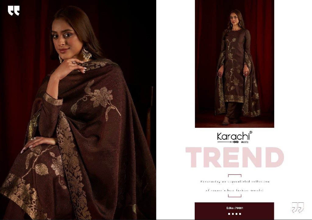 karachi prints dilkash silk woven jacquard attractive 3pcs dress supplier