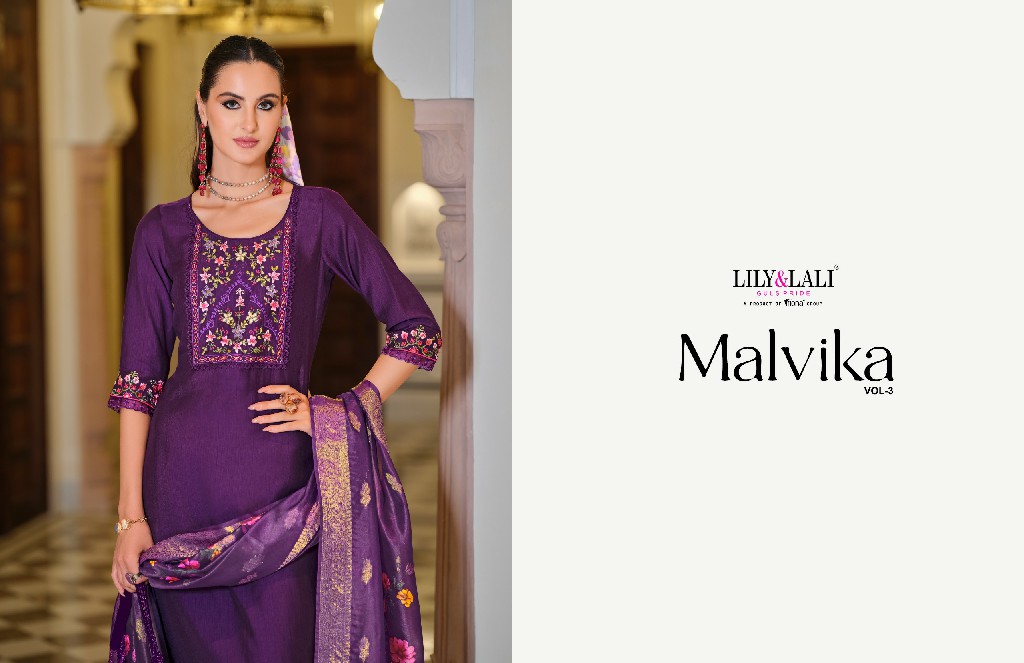 LILY AND LALI MALVIKA VOL 3 FESTIVE WEAR READYMADE DESIGNER HANDWORK SALWAR KAMEEZ