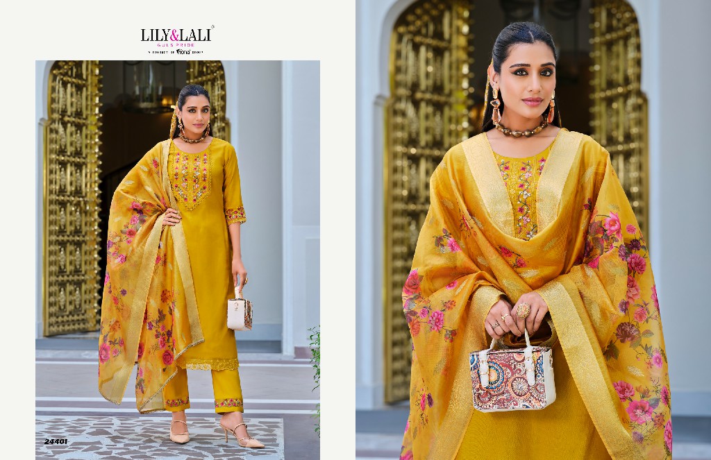 LILY AND LALI MALVIKA VOL 3 FESTIVE WEAR READYMADE DESIGNER HANDWORK SALWAR KAMEEZ