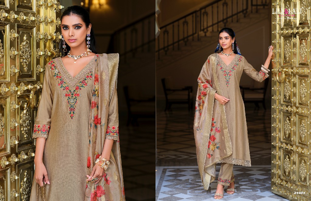 LILY AND LALI MALVIKA VOL 3 FESTIVE WEAR READYMADE DESIGNER HANDWORK SALWAR KAMEEZ