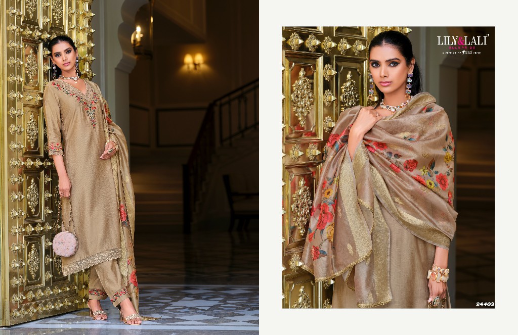 LILY AND LALI MALVIKA VOL 3 FESTIVE WEAR READYMADE DESIGNER HANDWORK SALWAR KAMEEZ