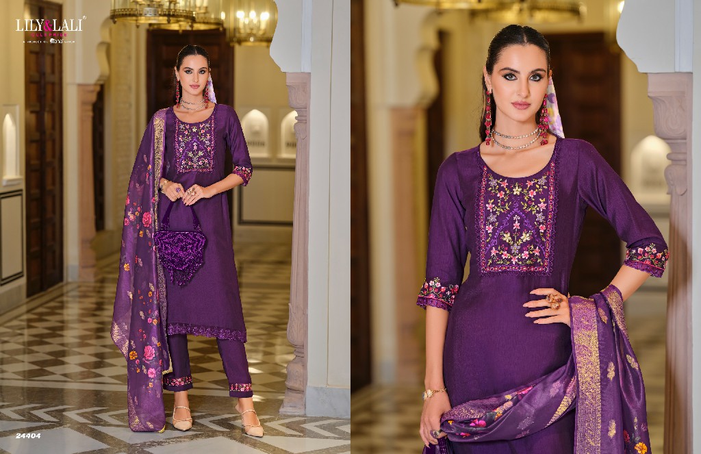 LILY AND LALI MALVIKA VOL 3 FESTIVE WEAR READYMADE DESIGNER HANDWORK SALWAR KAMEEZ