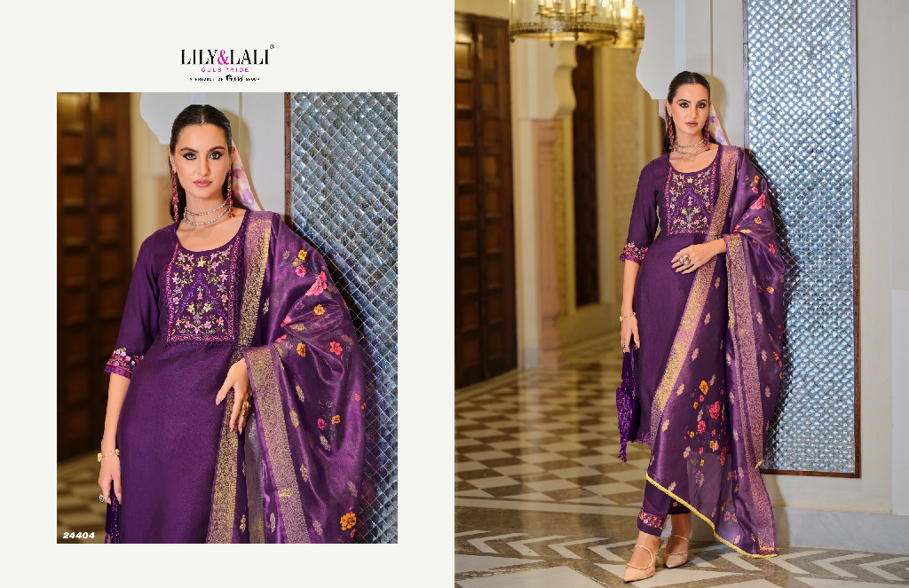 LILY AND LALI MALVIKA VOL 3 FESTIVE WEAR READYMADE DESIGNER HANDWORK SALWAR KAMEEZ