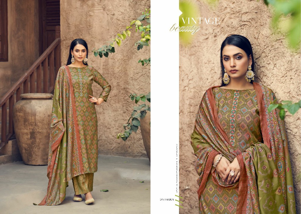 Nishant Sikha Wholesale Modal Silk With Embroidery Work Dress Material