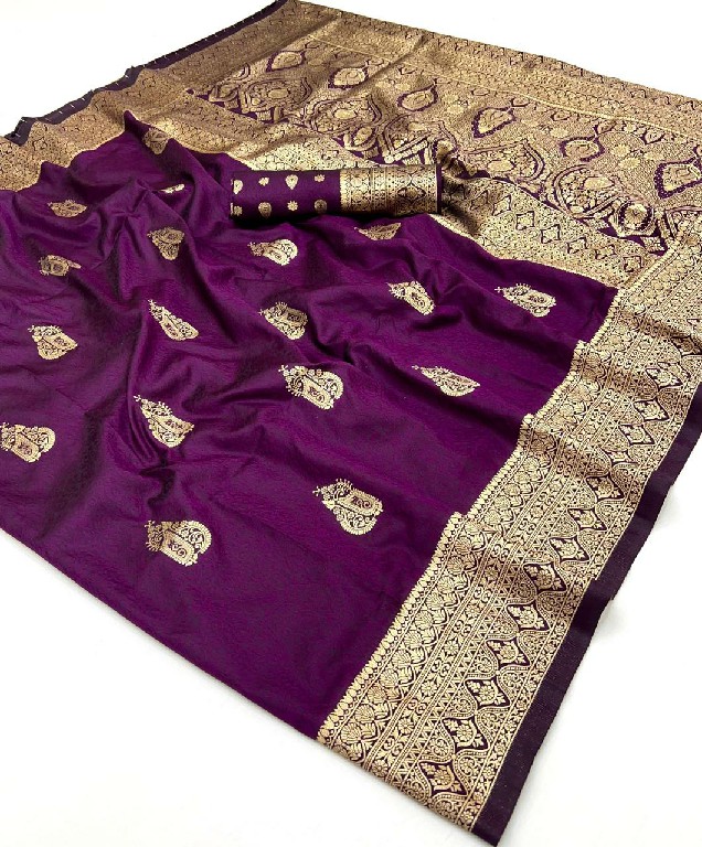 Rajtex Karnival Park Wholesale Two Tone Handloom Weaving Silk Party Wear Sarees